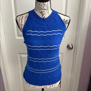 Zaful Royal Blue Knit Tank Top